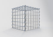 Anbaugabione Typ 3 30 cm x 30 cm x 30 cm (L x H x T), Maschenweite 5 cm x 5 cm, Spirale
