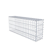 Anbaugabione Typ 2 100 cm x 40 cm x 20 cm (L x H x T), Maschenweite 5 cm x 10 cm, Spirale