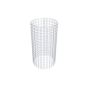Gabionensäule rund 42 cm Durchmesser, 80 cm Höhe, Maschenweite 5 cm x 5 cm