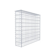 Anbaugabione Typ 3 100 cm x 90 cm x 20 cm (L x H x T), Maschenweite 5 cm x 10 cm, Spirale