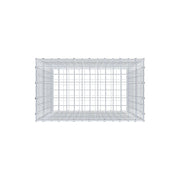 Gabione 100 cm x 70 cm x 40 cm (L x H x T), Maschenweite 5 cm x 5 cm, C-Ring