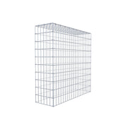 Anbaugabione Typ 3 100 cm x 100 cm x 30 cm (L x H x T), Maschenweite 5 cm x 10 cm, C-Ring