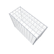 Anbaugabione Typ 3 100 cm x 80 cm x 40 cm (L x H x T), Maschenweite 10 cm x 10 cm, Spirale