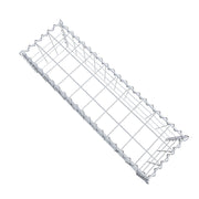 Anbaugabione Typ 3 100 cm x 30 cm x 30 cm (L x H x T), Maschenweite 10 cm x 10 cm, Spirale