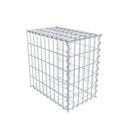 Anbaugabione Typ 2 50 cm x 50 cm x 30 cm (L x H x T), Maschenweite 5 cm x 10 cm, Spirale