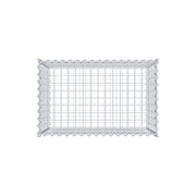 Gabione 80 cm x 50 cm x 50 cm (L x H x T), Maschenweite 5 cm x 5 cm, Spirale