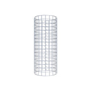 Gabionensäule rund 32 cm Durchmesser, 80 cm Höhe, Maschenweite 5 cm x 5 cm