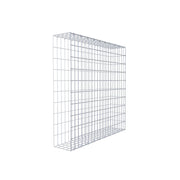 Anbaugabione Typ 2 100 cm x 100 cm x 20 cm, Maschenweite 5 cm x 10 cm, C-Ring
