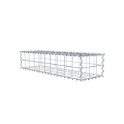 Gabione 100 cm x 20 cm x 30 cm (L x H x T), Maschenweite 10 cm x 10 cm, Spirale