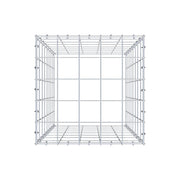 Anbaugabione Typ 3 80 cm x 50 cm x 50 cm (L x H x T), Maschenweite 10 cm x 10 cm, C-Ring