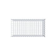 Anbaugabione Typ 2 80 cm x 40 cm x 40 cm (L x H x T), Maschenweite 5 cm x 5 cm, Spirale