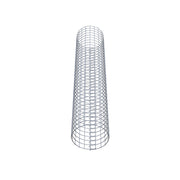 Gabionensäule rund 32 cm Durchmesser, 160 cm Höhe, Maschenweite 5 cm x 5 cm