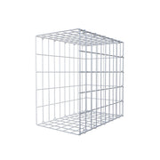 Anbaugabione Typ 2 50 cm x 50 cm x 30 cm, Maschenweite 5 cm x 10 cm, C-Ring