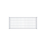 Gabione 100 cm x 20 cm x 40 cm (L x H x T), Maschenweite 5 cm x 10 cm, Spirale