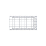 Anbaugabione Typ 4 100 cm x 80 cm x 40 cm (L x H x T), Maschenweite 5 cm x 10 cm, C-Ring