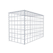 Anbaugabione Typ 3 100 cm x 70 cm x 50 cm (L x H x T), Maschenweite 10 cm x 10 cm, Spirale