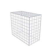 Gabione 100 cm x 90 cm x 50 cm (L x H x T), Maschenweite 10 cm x 10 cm, Spirale