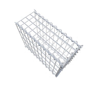 Anbaugabione Typ 2 50 cm x 40 cm x 20 cm (L x H x T), Maschenweite 5 cm x 10 cm, Spirale