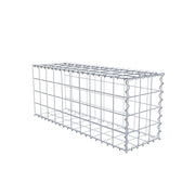 Anbaugabione Typ 2 100 cm x 40 cm x 30 cm (L x H x T), Maschenweite 10 cm x 10 cm, Spirale