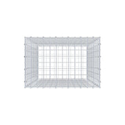Gabione 100 cm x 60 cm x 40 cm (L x H x T), Maschenweite 5 cm x 5 cm, C-Ring