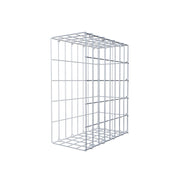 Anbaugabione Typ 2 50 cm x 40 cm x 20 cm, Maschenweite 5 cm x 10 cm, C-Ring