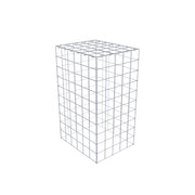 Anbaugabione Typ 3 100 cm x 60 cm x 50 cm (L x H x T), Maschenweite 10 cm x 10 cm, C-Ring