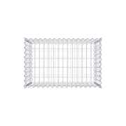 Gabione 80 cm x 50 cm x 50 cm (L x H x T), Maschenweite 5 cm x 10 cm, Spirale
