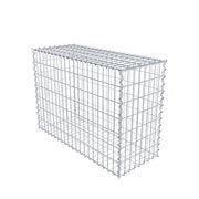 Gabione 100 cm x 70 cm x 40 cm (L x H x T), Maschenweite 5 cm x 10 cm, Spirale