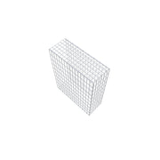Anbaugabione Typ 2 100 cm x 80 cm x 30 cm, Maschenweite 5 cm x 10 cm, C-Ring