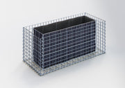Kuvido Rostbeständiges Hochbeet Rechteckig 120cm x 50cm x 50cm  Langlebiges verzinktes Metallgitter 4 mm, 5x5 cm Maschenweite  Stabiler Pflanzkasten für Blumen, Kräuter und Gemüsegärten
