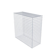 Anbaugabione Typ 2 100 cm x 100 cm x 40 cm (L x H x T), Maschenweite 5 cm x 5 cm, Spirale