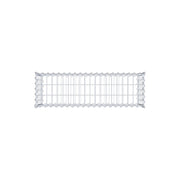 Gabione 100 cm x 40 cm x 30 cm (L x H x T), Maschenweite 5 cm x 10 cm, Spirale