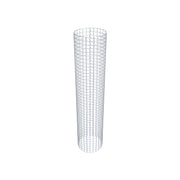 Gabionensäule rund 42 cm Durchmesser, 200 cm Höhe, Maschenweite 5 cm x 5 cm
