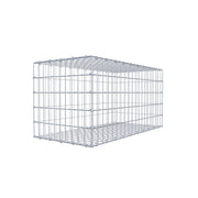 Gabione 100 cm x 50 cm x 50 cm (L x H x T), Maschenweite 5 cm x 10 cm, C-Ring