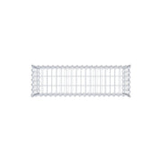 Kuvido Gabione 100 cm x 50 cm x 30 cm (L x H x T), Maschenweite 5 cm x 10 cm, Spirale