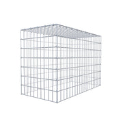 Anbaugabione Typ 3 100 cm x 70 cm x 50 cm (L x H x T), Maschenweite 5 cm x 10 cm, C-Ring