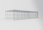 Anbaugabione Typ 4 100 cm x 20 cm x 40 cm (L x H x T), Maschenweite 5 cm x 10 cm, Spirale