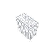 Anbaugabione Typ 4 50 cm x 40 cm x 20 cm (L x H x T), Maschenweite 5 cm x 5 cm, C-Ring