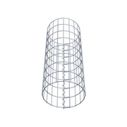 Gabionensäule rund 32 cm Durchmesser, 80 cm Höhe, Maschenweite 5 cm x 10 cm