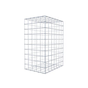 Gabione 100 cm x 70 cm x 50 cm (L x H x T), Maschenweite 10 cm x 10 cm, C-Ring