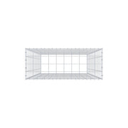 Anbaugabione Typ 3 200 cm x 100 cm x 40 cm (L x H x T), Maschenweite 10 cm x 10 cm, C-Ring