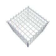 Anbaugabione Typ 3 40 cm x 40 cm x 40 cm (L x H x T), Maschenweite 5 cm x 10 cm, Spirale