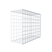 Anbaugabione Typ 2 100 cm x 80 cm x 40 cm (L x H x T), Maschenweite 10 cm x 10 cm, Spirale