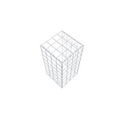 Anbaugabione Typ 2 80 cm x 40 cm x 40 cm (L x H x T), Maschenweite 10 cm x 10 cm, C-Ring