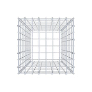 Anbaugabione Typ 3 100 cm x 40 cm x 40 cm (L x H x T), Maschenweite 5 cm x 10 cm, C-Ring