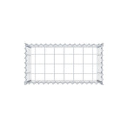Anbaugabione Typ 3 80 cm x 40 cm x 40 cm (L x H x T), Maschenweite 10 cm x 10 cm, Spirale