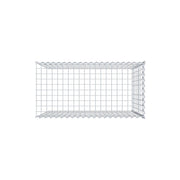 Anbaugabione Typ 4 100 cm x 90 cm x 50 cm (L x H x T), Maschenweite 5 cm x 10 cm, Spirale