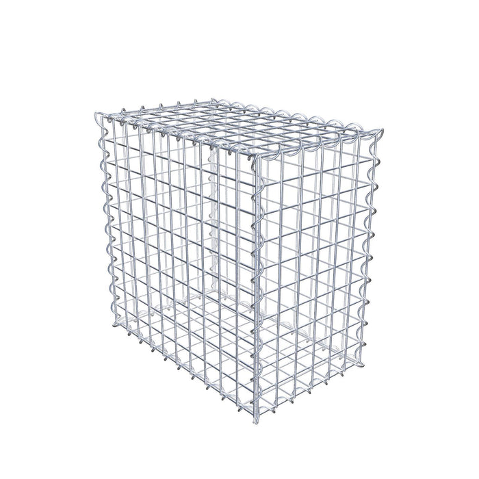 Gabione 50 cm x 50 cm x 30 cm (L x H x T), Maschenweite 5 cm x 5 cm, Spirale