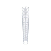 Gabionensäule rund 22 cm Durchmesser, 160 cm Höhe, Maschenweite 5 cm x 10 cm