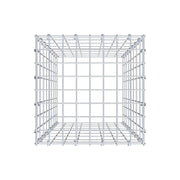 Anbaugabione Typ 3 80 cm x 40 cm x 40 cm (L x H x T), Maschenweite 5 cm x 10 cm, C-Ring
